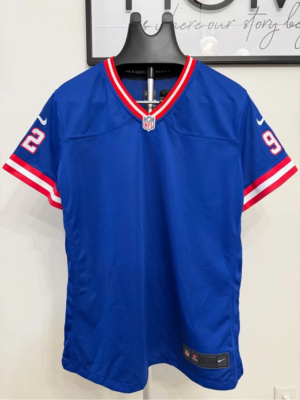 NWT Nike NFL New York Giants Women's On Field Jersey Size XL